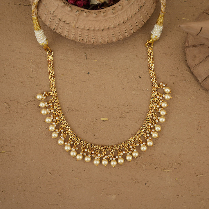 Shagun Necklace Earrings Tikka Handcrafted Gold Plated