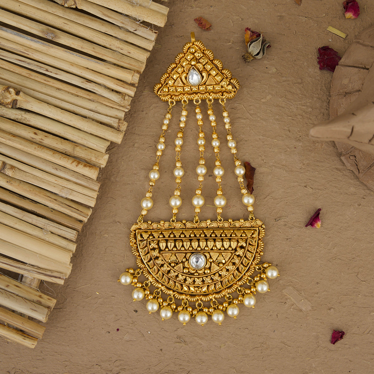 Vaidi Passa Handcrafted Gold Plated