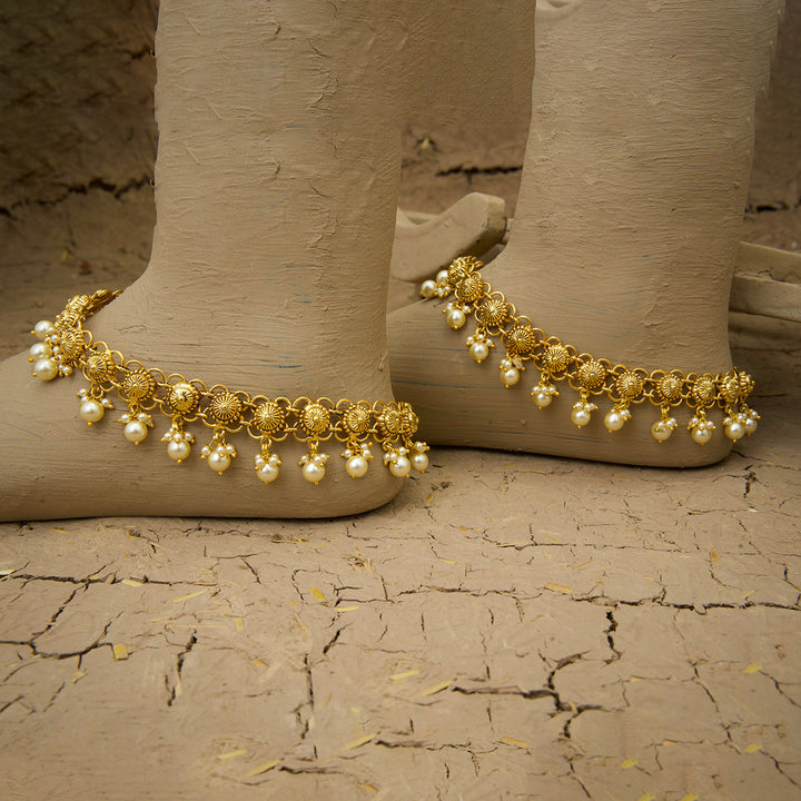 Kamal Payal Handcrafted Gold Plated