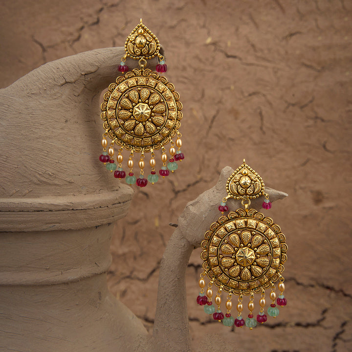 Sohni Earrings Handcrafted Gold Plated