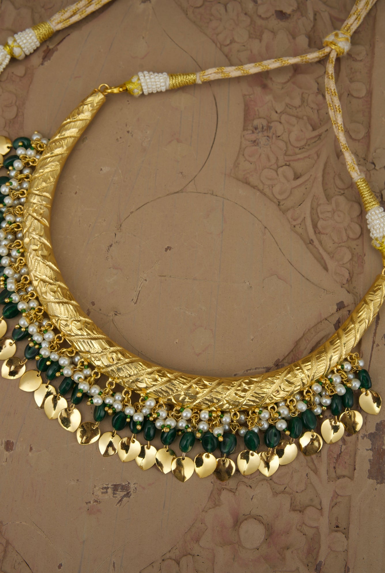 Iraa Hasli set Handcrafted Gold Plated