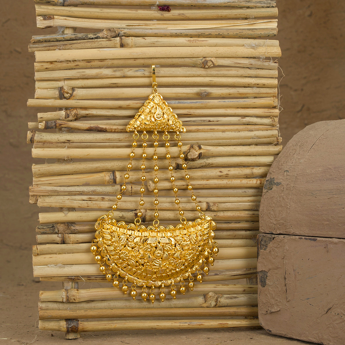 Trivenii Passa Handcrafted Gold Plated