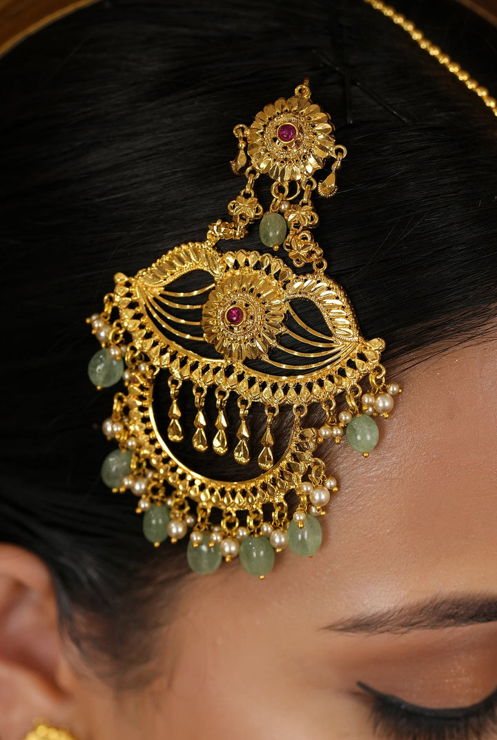 Zarqa Passa Handcrafted Gold Plated
