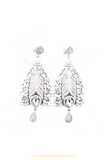 Gold Finished AD Earrings By PTJ