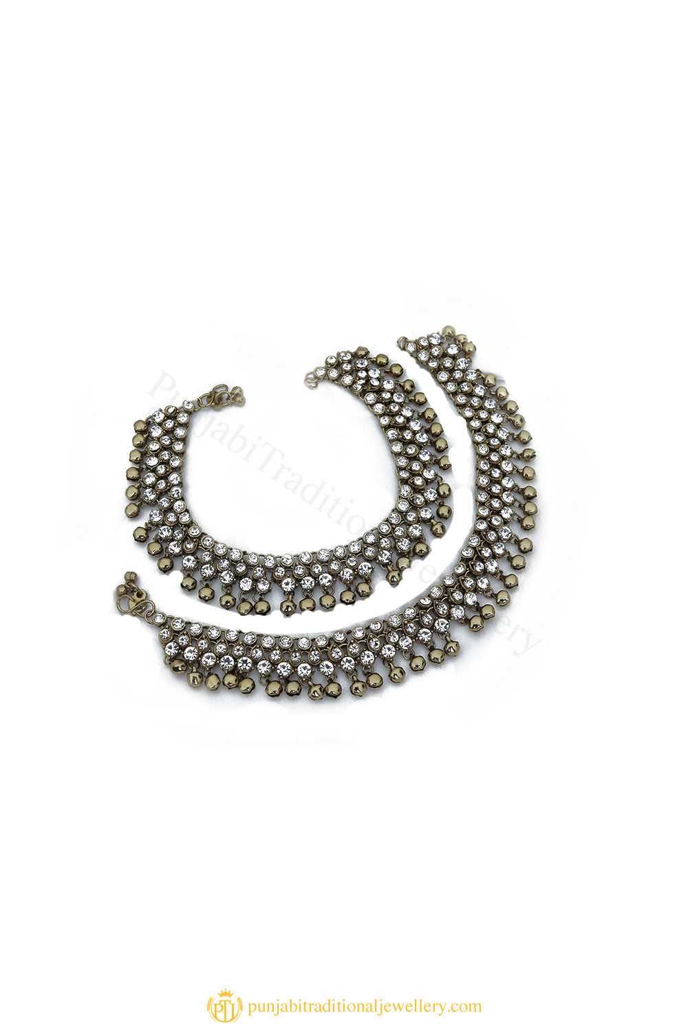 Gold Finished Payal by PTJ