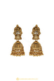 Gold Finished Earrings by PTJ