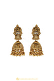 Gold Finished Earrings by PTJ