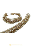 Gold Finished Payal by PTJ