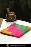 Multi Color Pure Phulkari Dupatta By Punjabi Traditional Jewellery