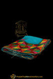 Firozi  Color & Multi Color Dupatta Pure Phulkari By Punjabi Traditional Jewellery