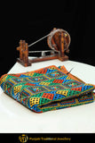 Multi Color Pure Phulkari Dupatta By Punjabi Traditional Jewellery