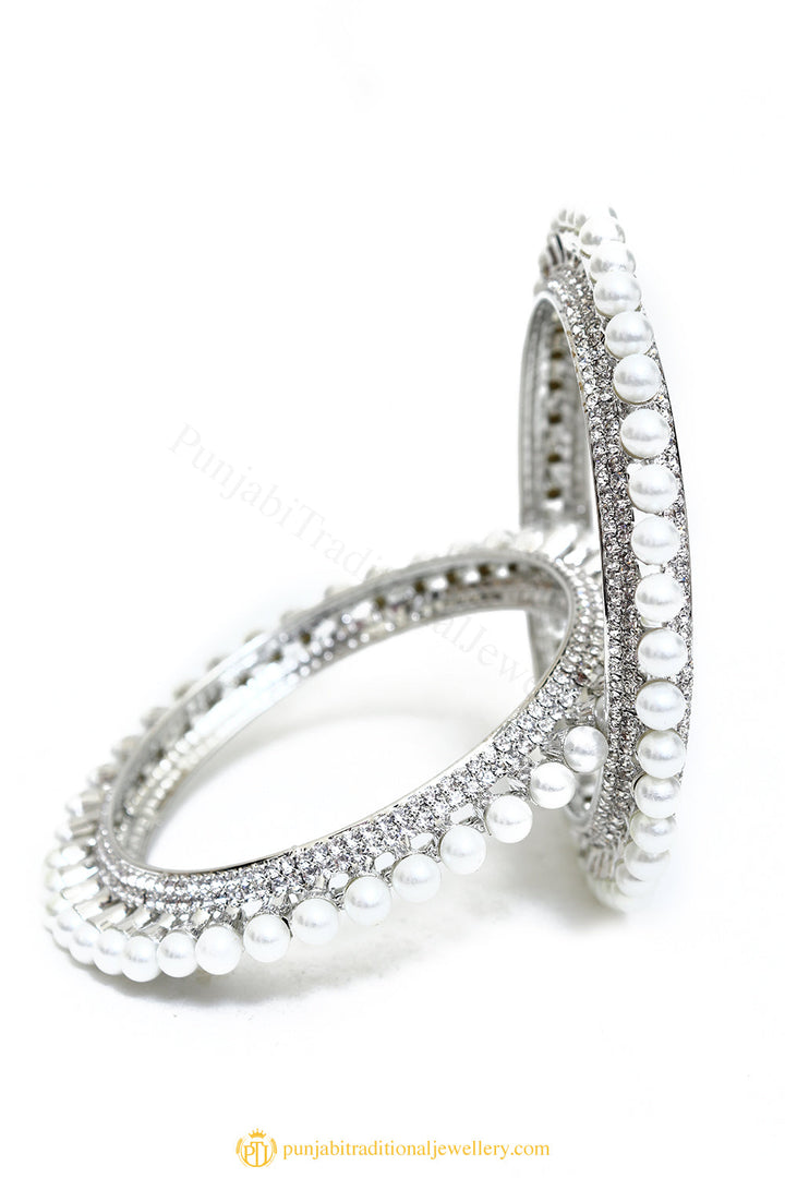 Gold Finished Bangles by PTJ