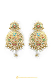 Gold Finished Earrings by PTJ
