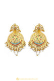Gold Finished Earrings by PTJ