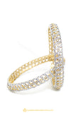 Gold Finished Bangles by PTJ