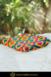 Multi Color Pure Phulkari Dupatta By Punjabi Traditional Jewellery