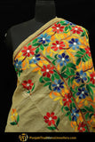 Multi Color Pure Phulkari Dupatta By Punjabi Traditional Jewellery