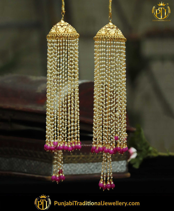 Pink Pearl Bridal Kalira | Punjabi Traditional Jewellery Exclusive