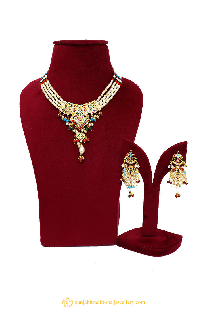 Necklace Set By Punjabi Traditional Jewellery