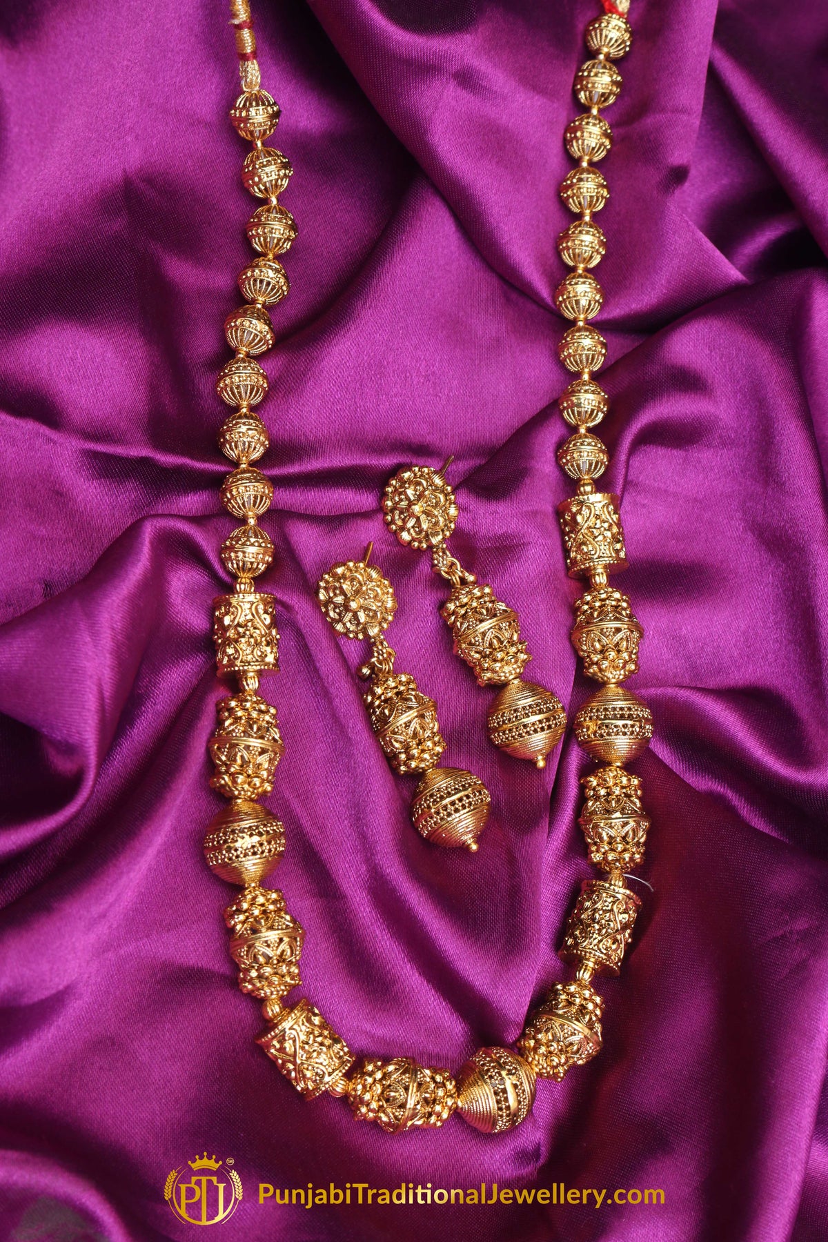 Mala Jodha Necklace Set By Punjabi Traditional Jewellery