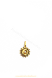 Gold Finished Kundan Nose Pin By PTJ