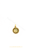 Gold Finished Kundan Nose Pin By PTJ'