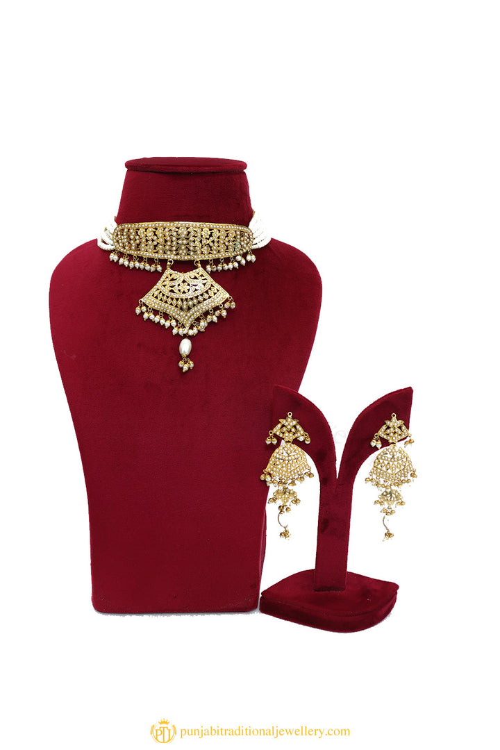 Necklace Set By Punjabi Traditional Jewellery