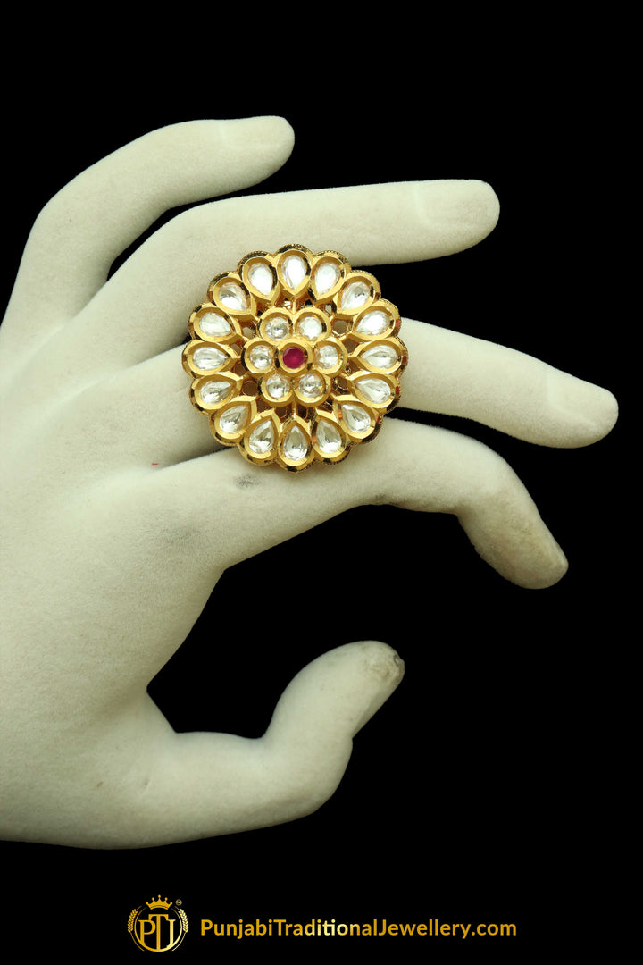 Polki Ring By Punjabi Traditional Jewellery