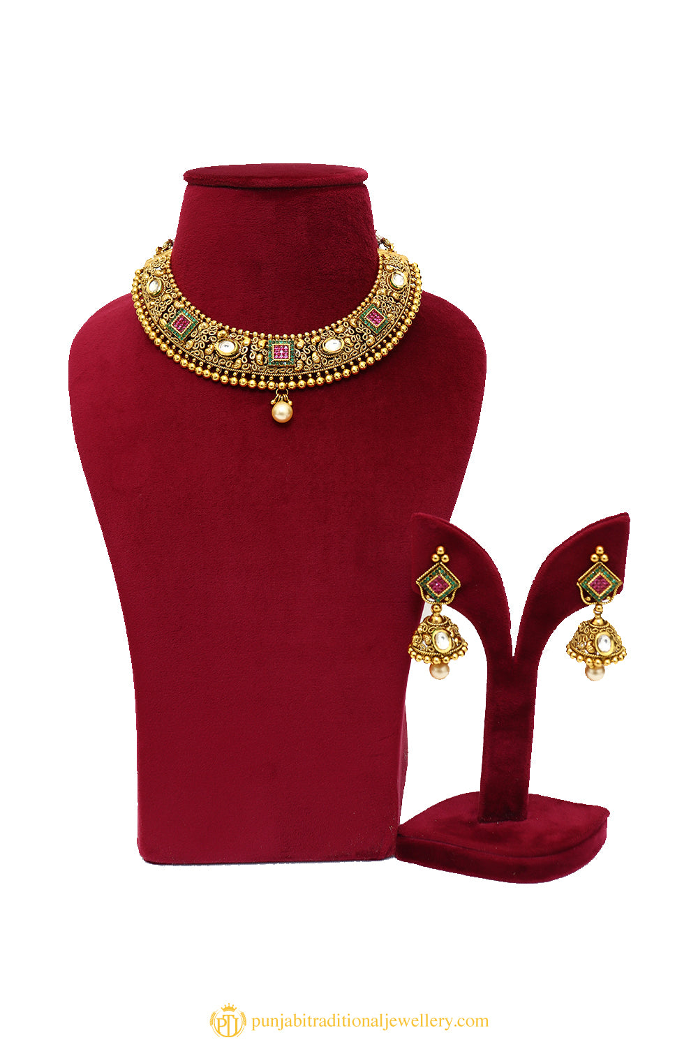 Necklace Set By Punjabi Traditional Jewellery