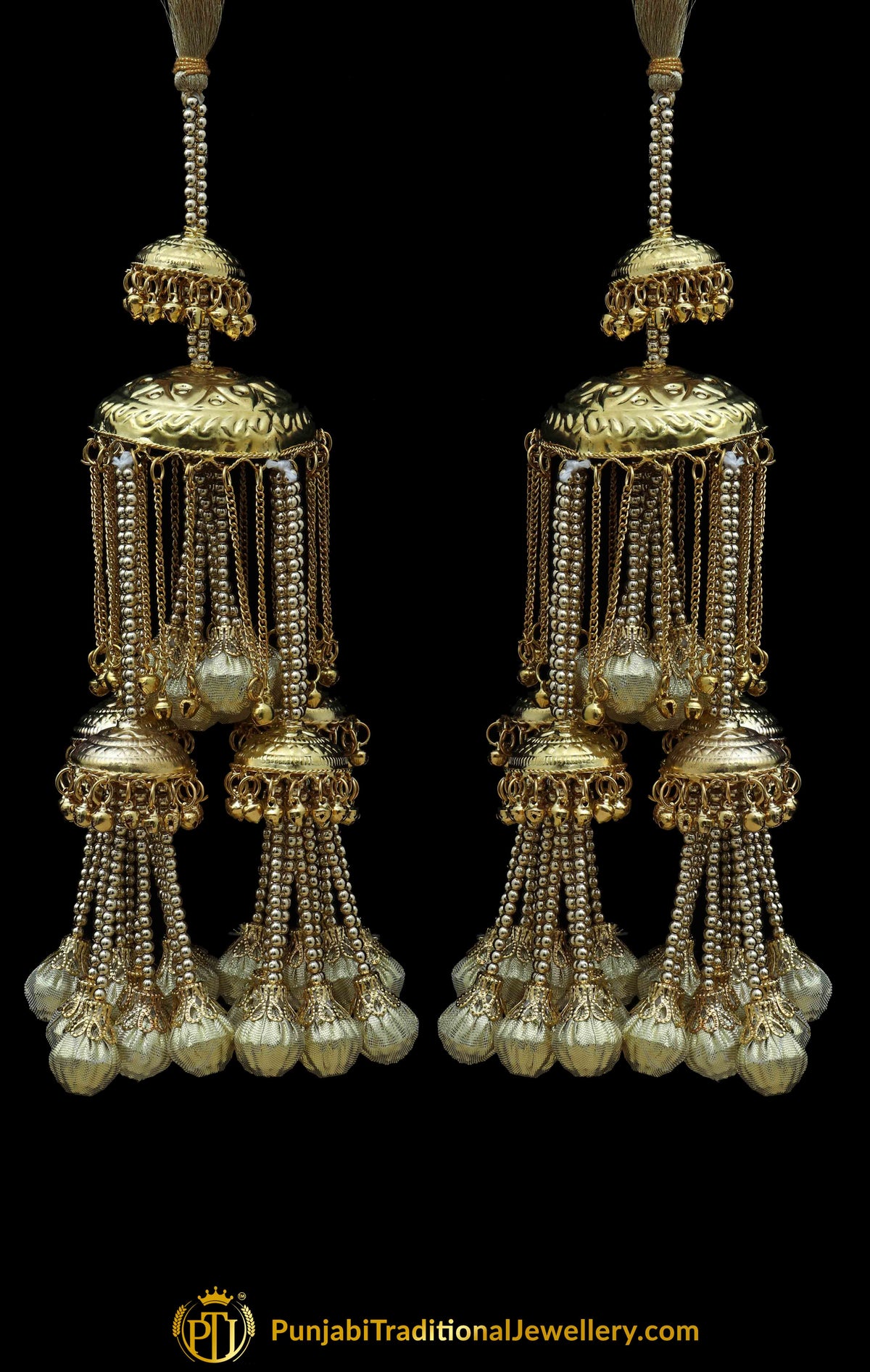 Golden Bridal Wedding Kalira By Punjabi Traditional Jewellery
