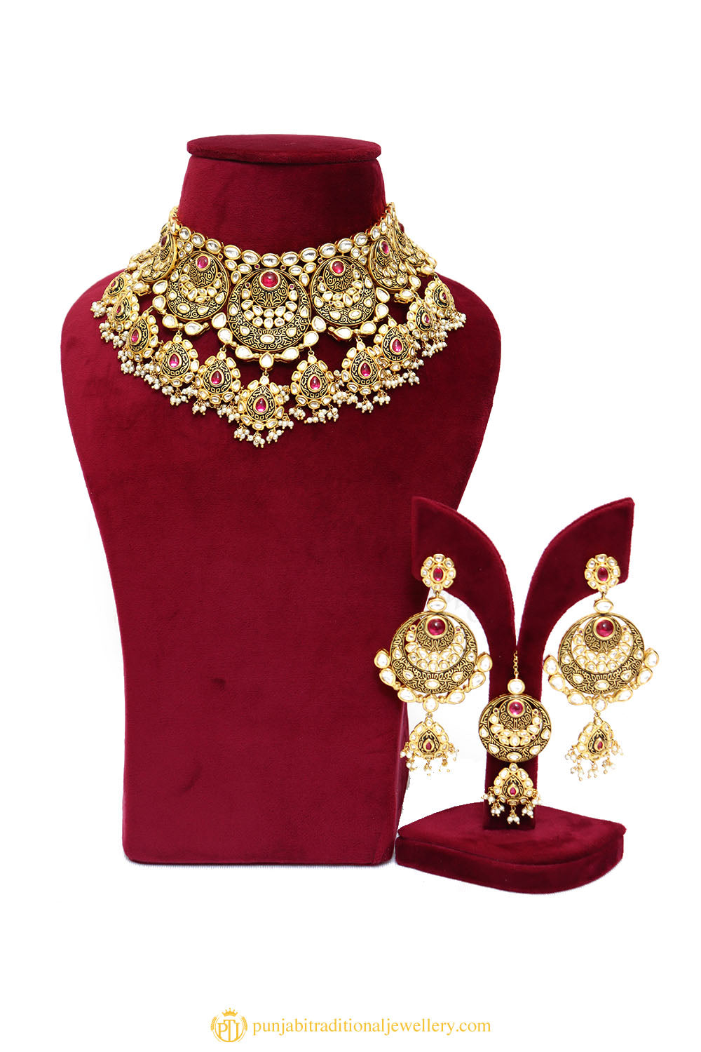 Necklace Set By Punjabi Traditional Jewellery