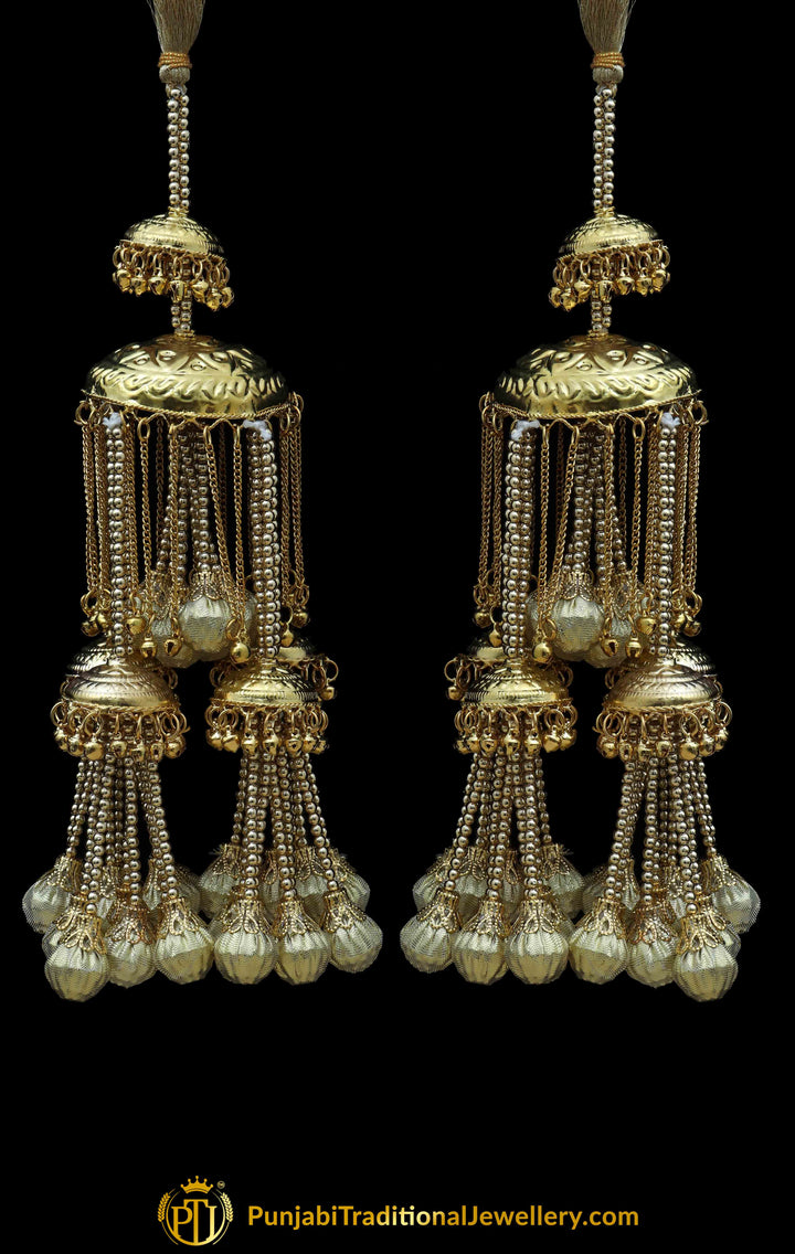 Golden Bridal Wedding Kalira By Punjabi Traditional Jewellery