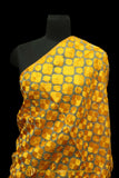 Yellow Color Pure Phulkari Dupatta By Punjabi Traditional Jewellery