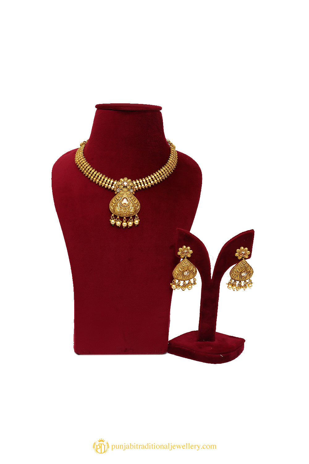 Necklace Set By Punjabi Traditional Jewellery