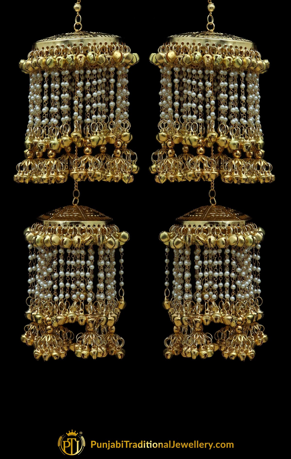 Golden Bridal Kalira By Punjabi Traditional Jewellery