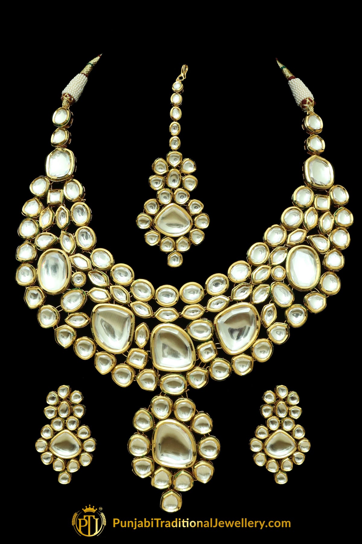 Kundan Necklace Set By Punjabi Traditional Jewellery
