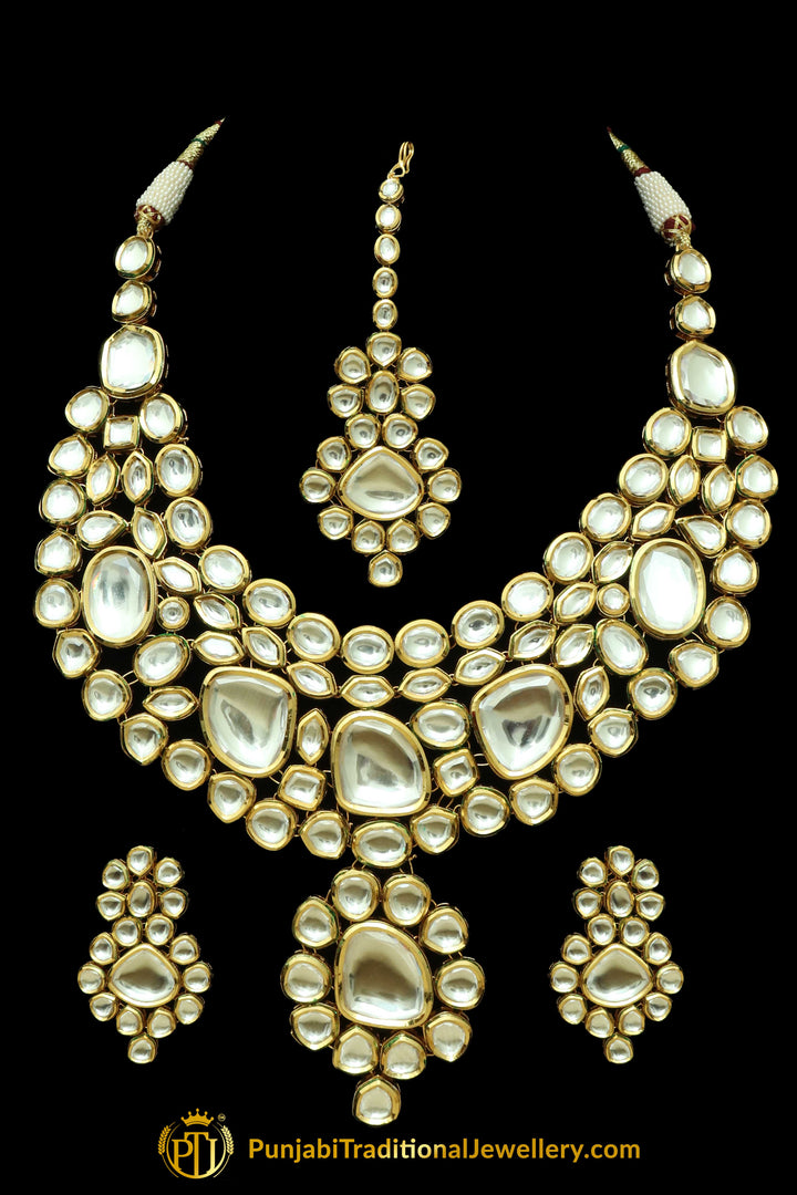 Kundan Necklace Set By Punjabi Traditional Jewellery