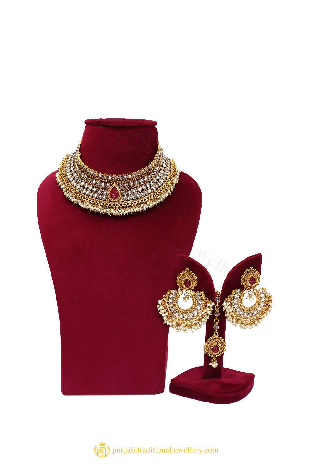 Necklace Set By Punjabi Traditional Jewellery