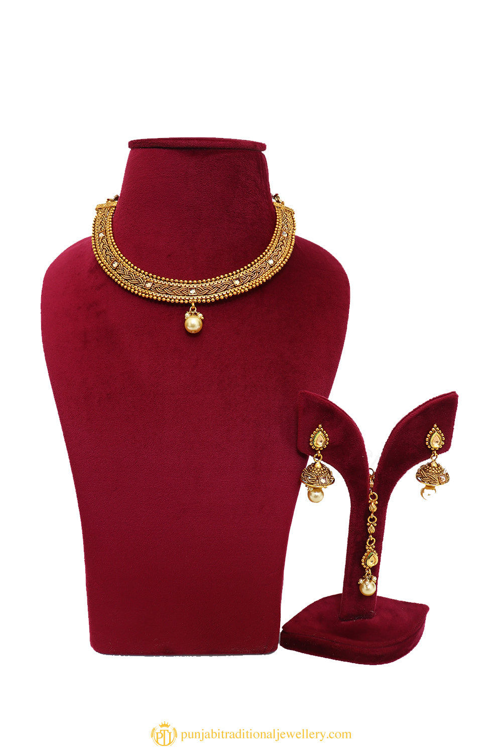 Necklace Set By Punjabi Traditional Jewellery