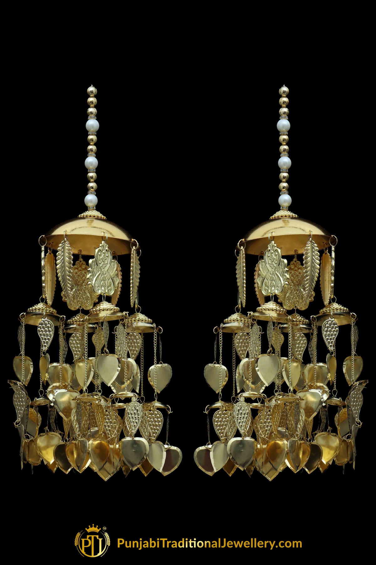 Golden Bridal Wedding Kalira By Punjabi Traditional Jewellery