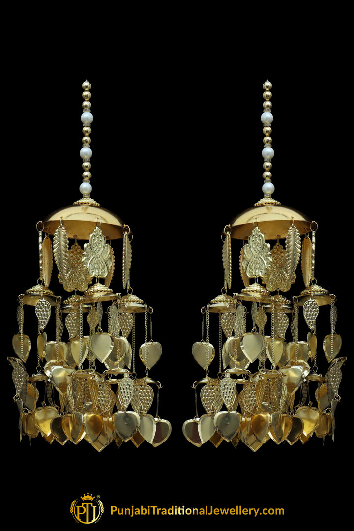 Golden Bridal Wedding Kalira By Punjabi Traditional Jewellery