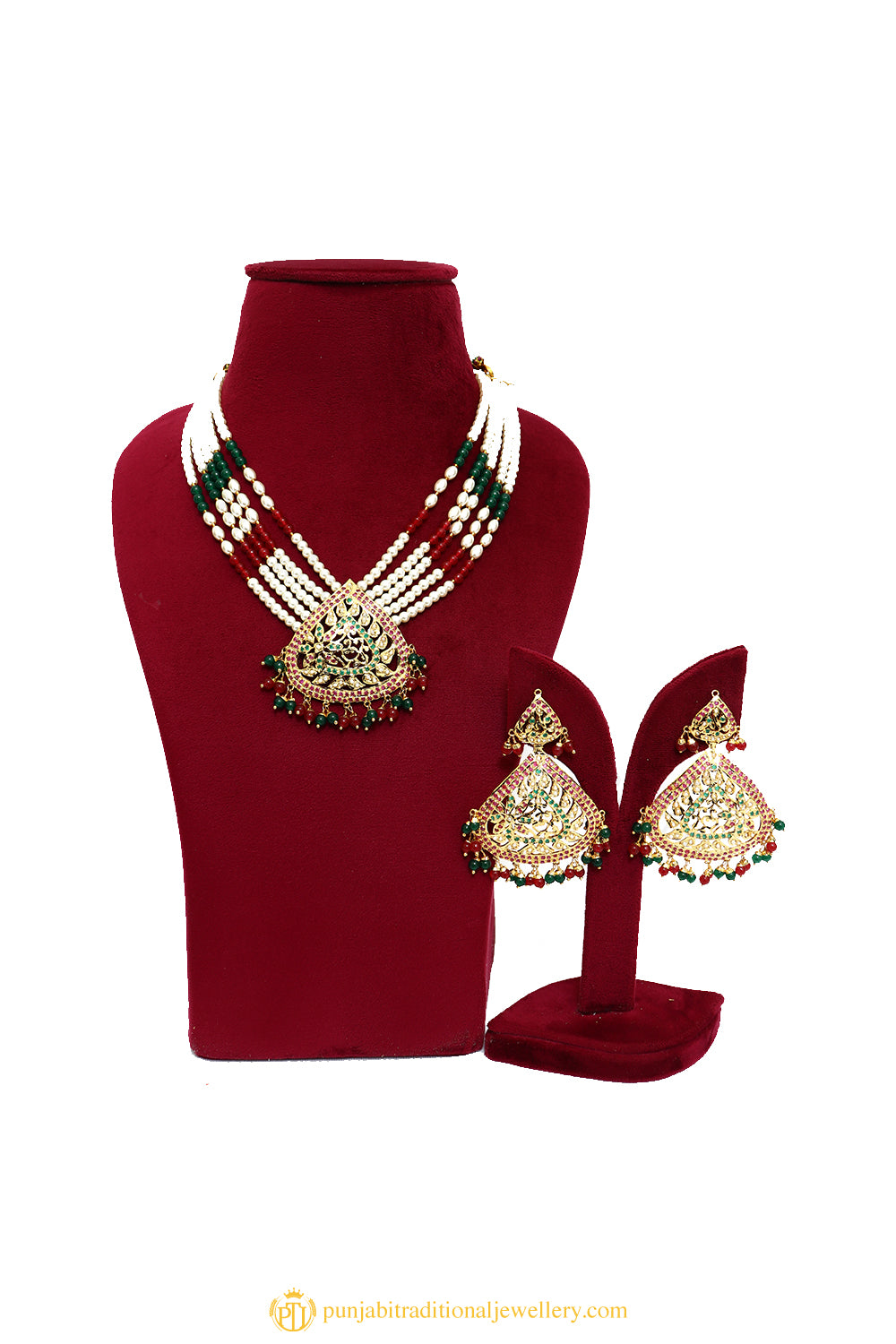 Necklace Set By Punjabi Traditional Jewellery