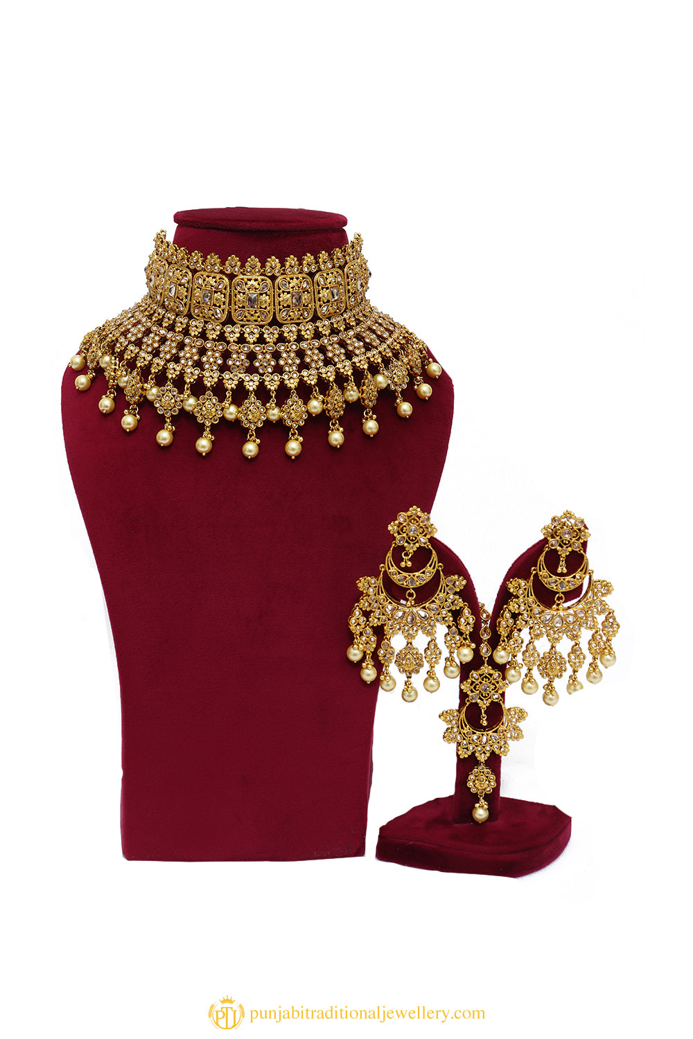 Necklace Set By Punjabi Traditional Jewellery