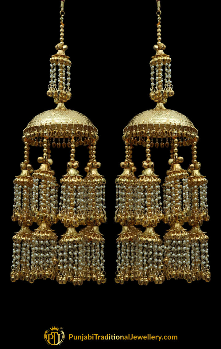Golden Bridal Wedding Kalira By Punjabi Traditional Jewellery