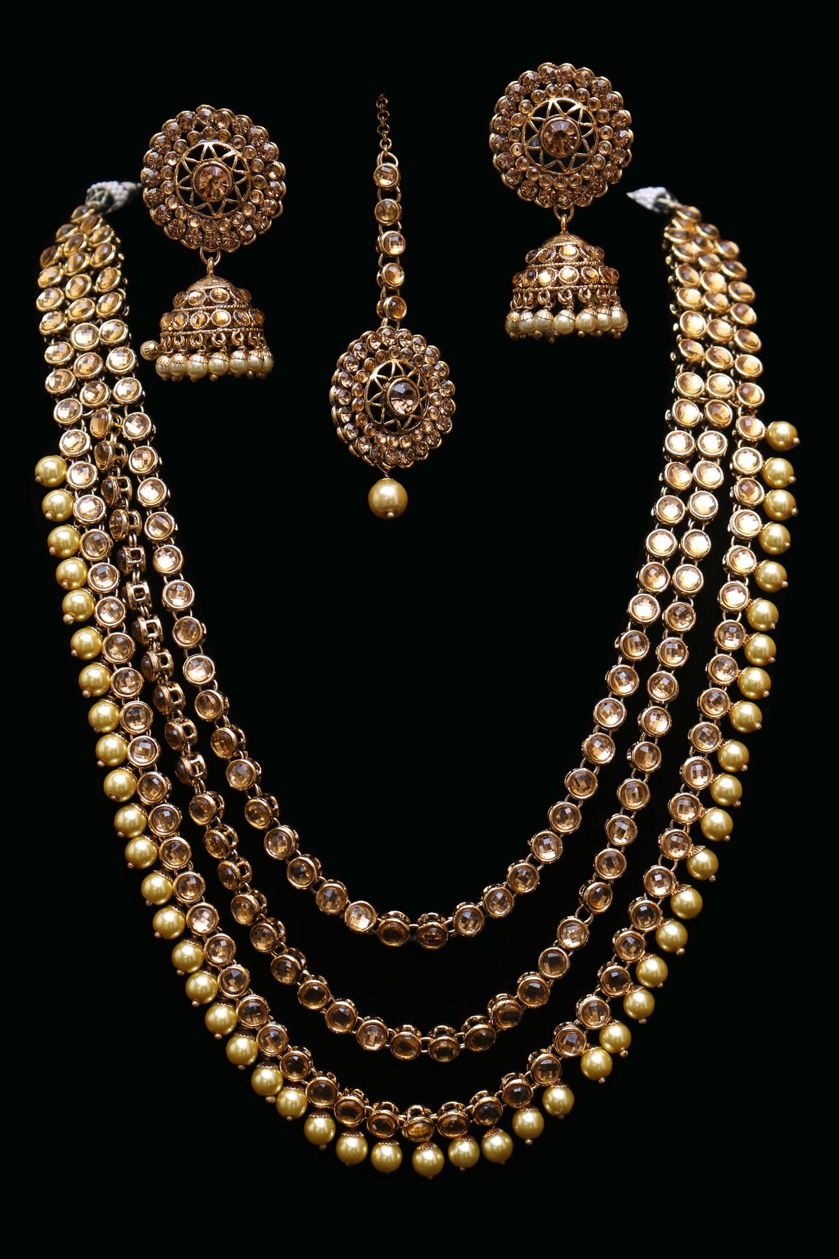 Kundan Necklace Set By Punjabi Traditional Jewellery