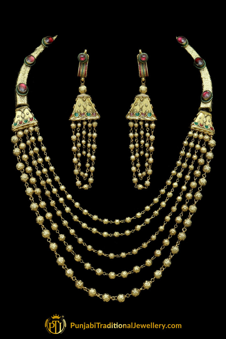 Jodha Necklace Set By Punjabi Traditional Jewellery