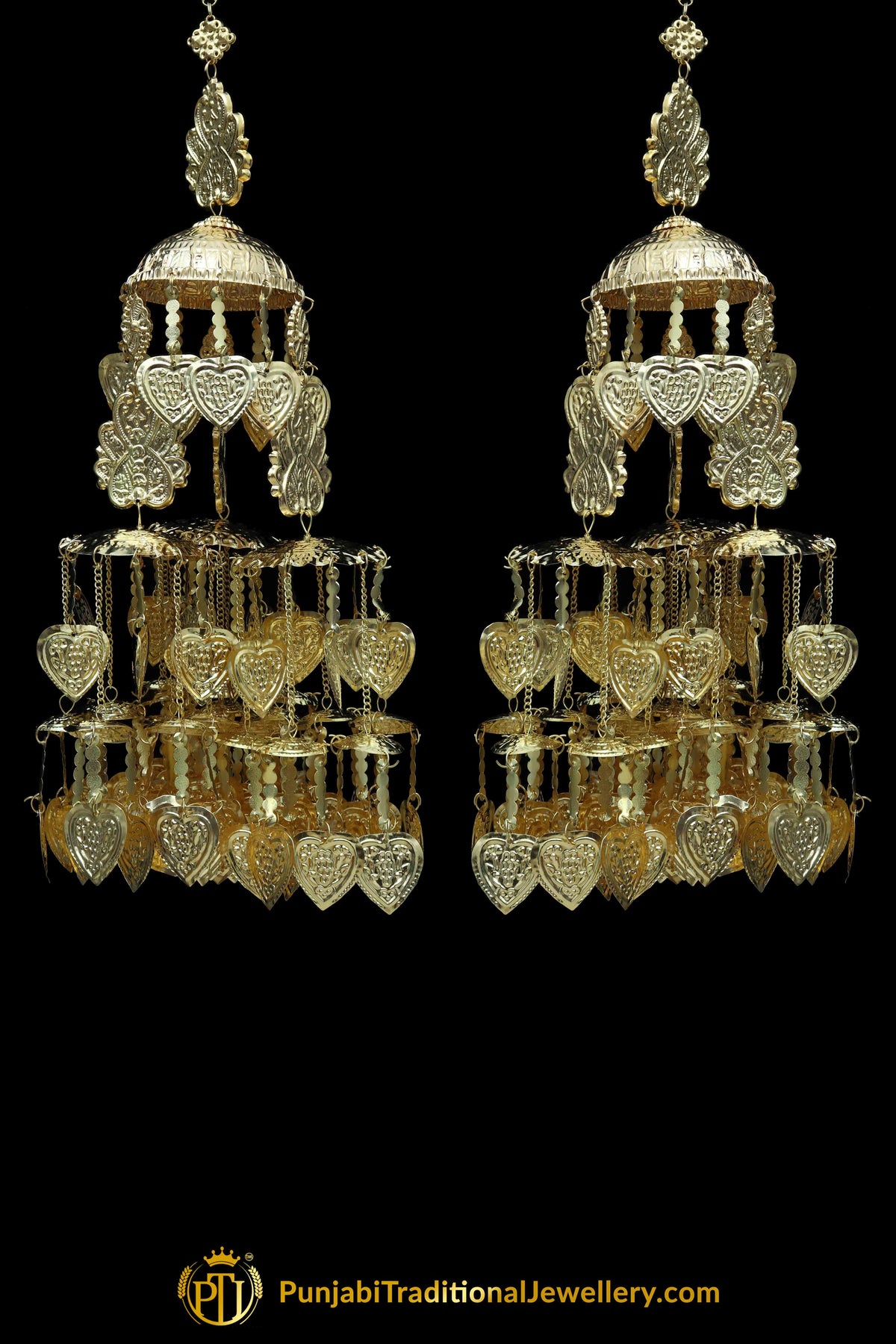 Golden Bridal Wedding Kalira By Punjabi Traditional Jewellery