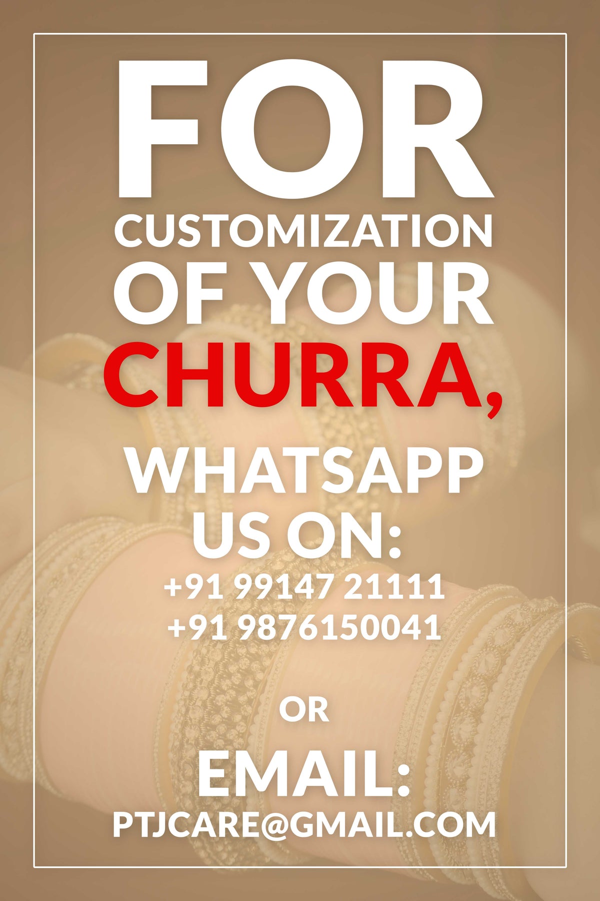 Oversized Kundan Red Bridal Chura | Punjabi Traditional Jewellery Exclusive