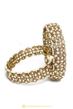 Gold Finished Bangles by PTJ