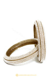 Gold Finished Bangles by PTJ